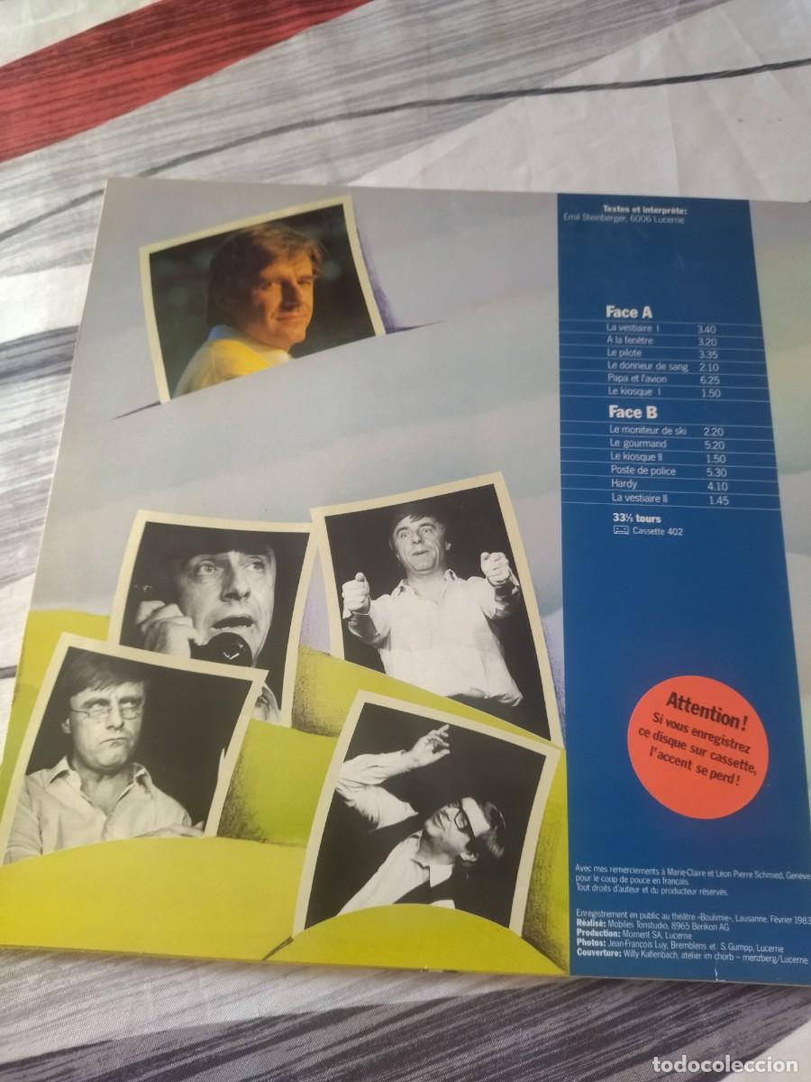 Discos de vinilo: Emil Steinberger &ndash; Emil En Fran&ccedil;ais, comedia - Foto 2