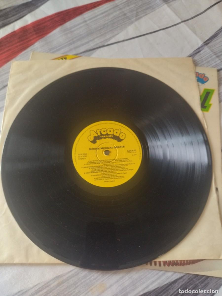 Discos de vinilo: 20 Rock Musical Greats - Foto 3