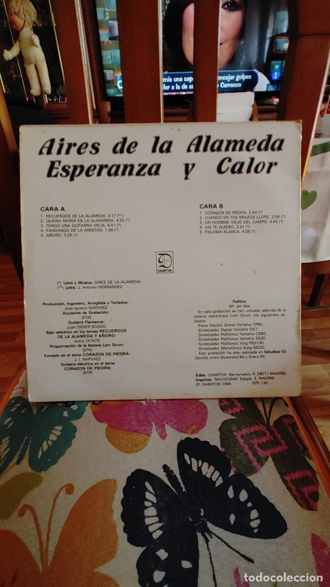 Discos de vinilo: AIRES DE LA ALAMEDA-LP ESPERANZA Y CALOR - Foto 2
