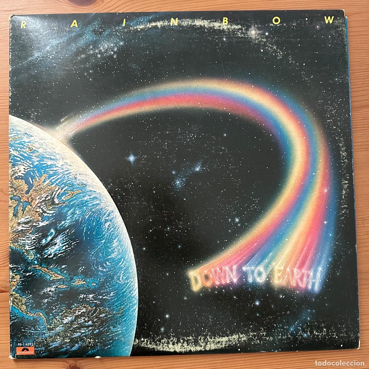Discos de vinilo: Rainbow &lrm;&ndash; Down To Earth, US 1979 Polydor - Foto 1