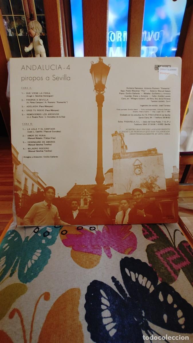 Discos de vinilo: ANDALUCIA 4-LP PIROPOS A SEVILLA - Foto 2