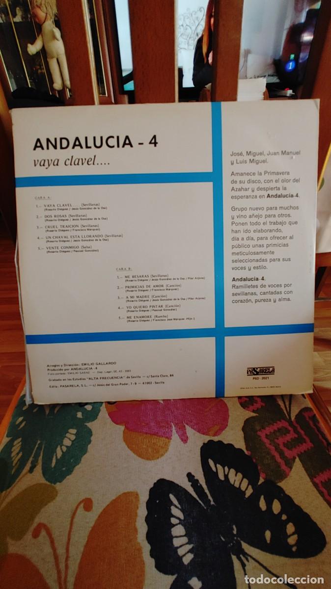 Discos de vinilo: ANDALUCIA 4-LP VAYA CLAVEL - Foto 2