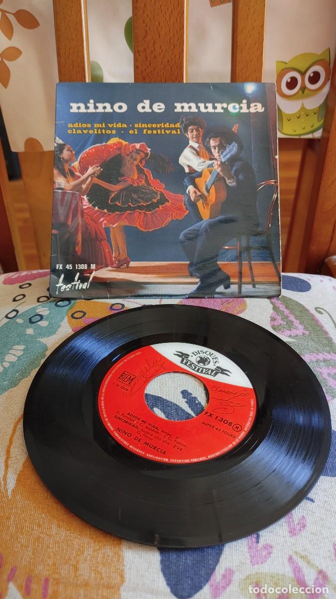Discos de vinilo: NI&Ntilde;O DE MURCIA-EP ADIOS MI VIDA +3 - Foto 1