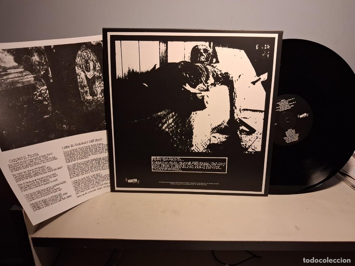 Discos de vinilo: LP EXIT-STANCE : WHILE BACKS ARE TURNED... ( PUNK) - Foto 2