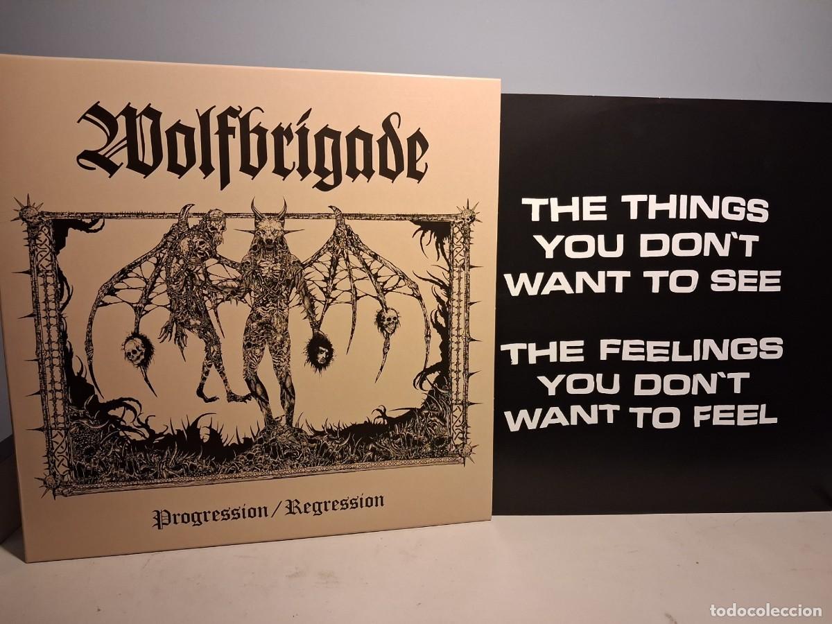 Discos de vinilo: LP WOLFBRIGADE : PROGRESSION / REGRESSION ( HARDCORE PUNK) - Foto 1
