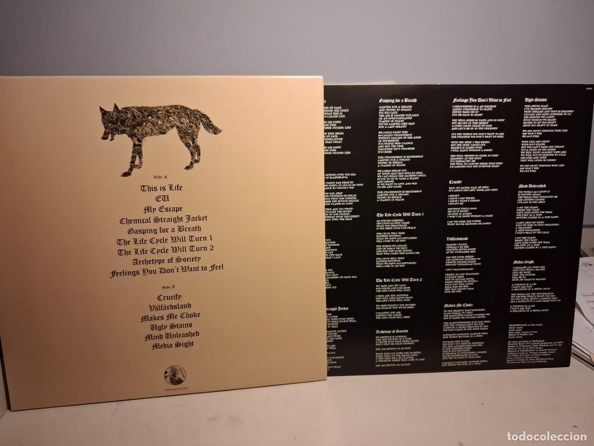Discos de vinilo: LP WOLFBRIGADE : PROGRESSION / REGRESSION ( HARDCORE PUNK) - Foto 3