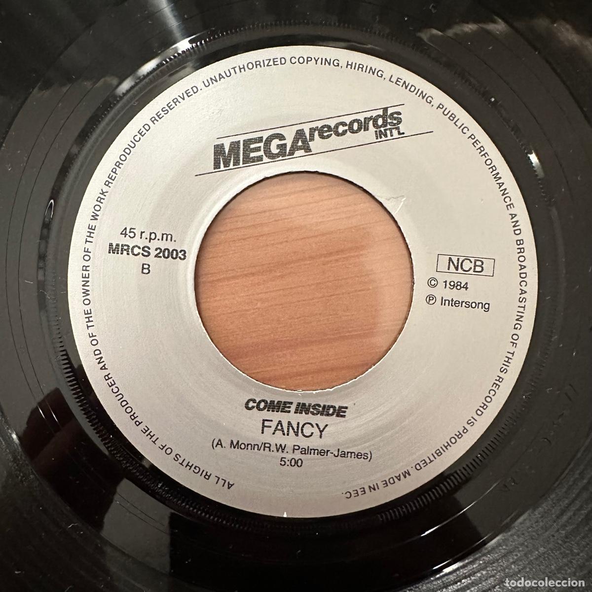 Discos de vinilo: Fancy &ndash; Slice Me Nice, Scandinavia 1984 Mega Records - Foto 4