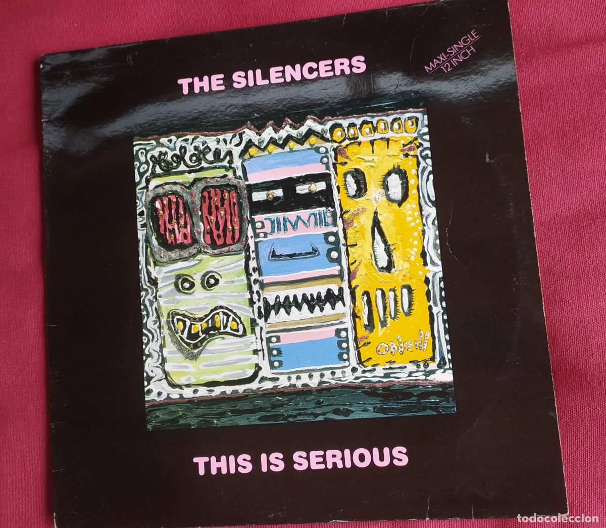 Discos de vinilo: Maxi-single The silencers- this is serious 1991 - Foto 1