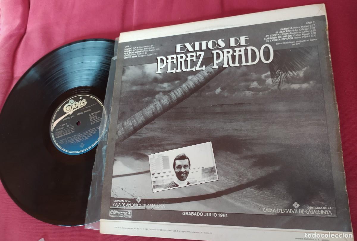 Discos de vinilo: LP Exitos de P&eacute;rez Prado - Foto 2