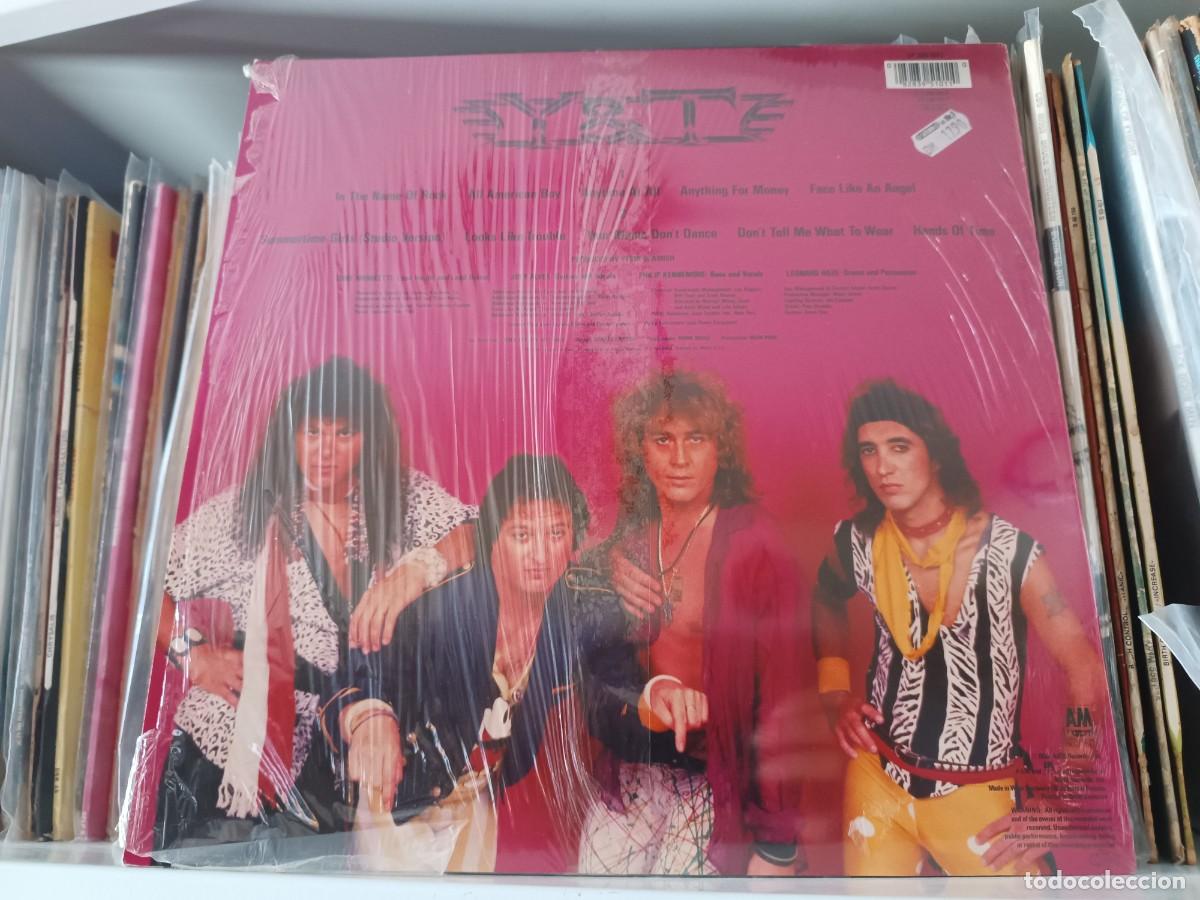 Discos de vinilo: Y & T &lrm;&ndash; Down For The Count - lp Germany 1985 - Foto 2