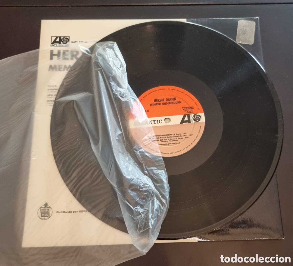 Discos de vinilo: HERBIE MANN-MEMPHIS UNDERGROUND 1969 - Foto 4