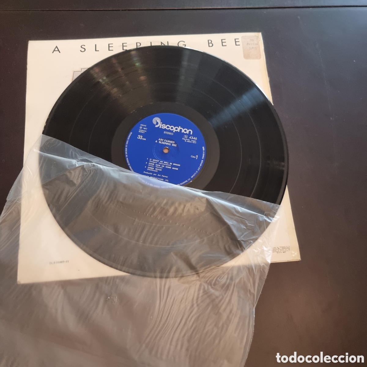 Discos de vinilo: ART FARMER : A SLEEPING BEE LP - Foto 4