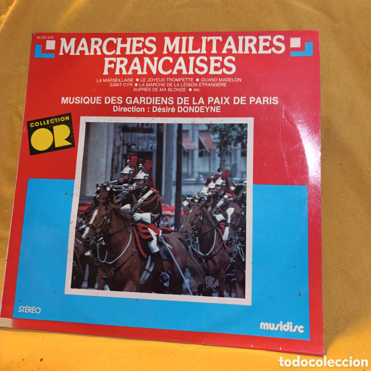 Dischi in vinile: Marches militares Francaises, Gardiens de la Paix de Paris,a&ntilde;o 1967,disco vinilo