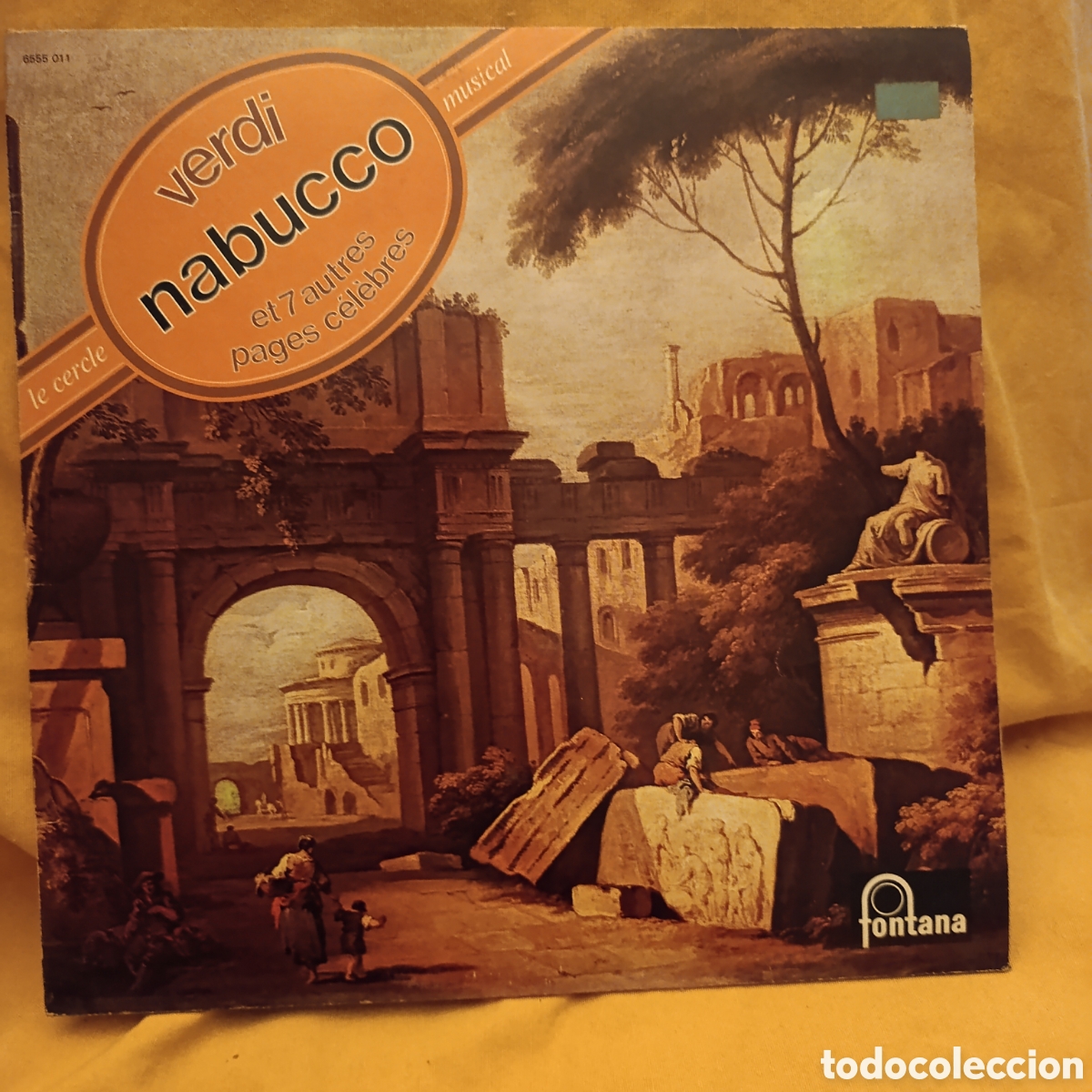 Discos de vinilo: Nabucco de Giuseppe Verdi y 7 &oacute;peras mas,disco vinilo - Foto 1