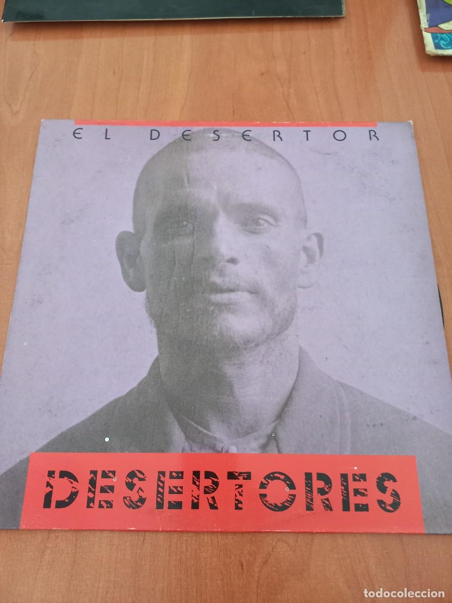 Discos de vinilo: DESERTORES - EL DESERTOR LP 1991 - Foto 1