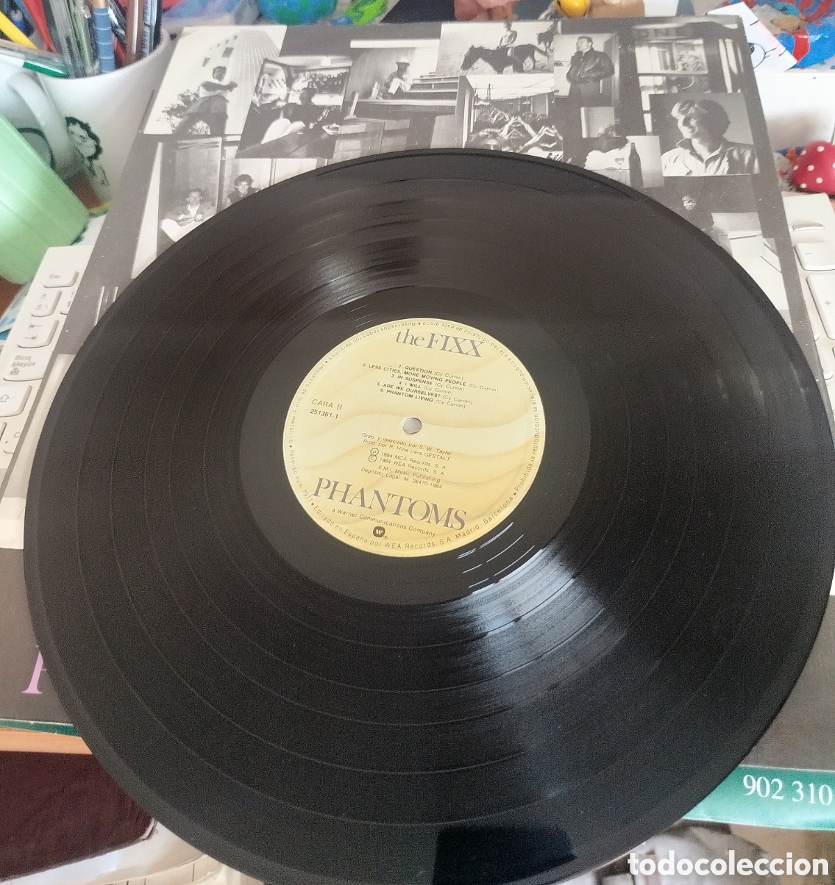 Discos de vinilo: The Fixx - Phantoms. - Foto 2