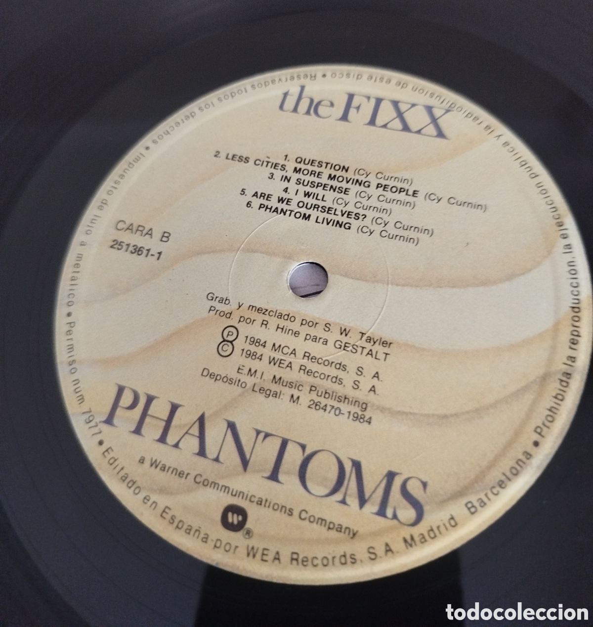 Discos de vinilo: The Fixx - Phantoms. - Foto 3