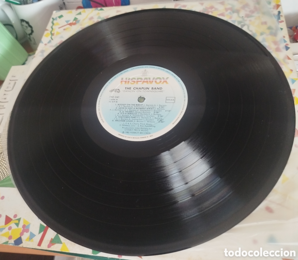 Discos de vinilo: The Chaplin band - dancing on Townsquare - Foto 2