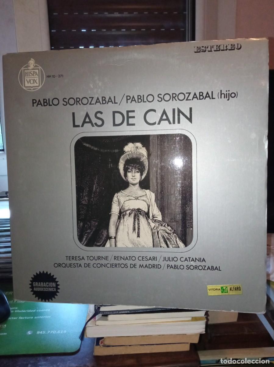 Discos de vinilo: Pablo Sorozabal Las de Ca&iacute;n - Foto 1