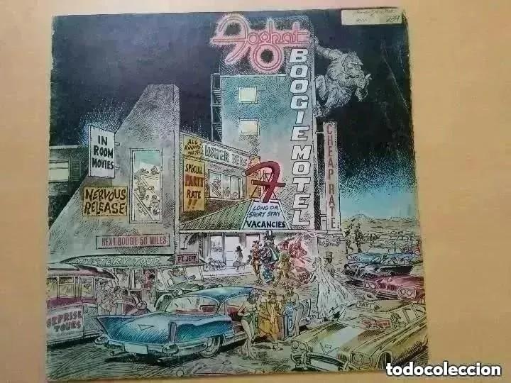 Discos de vinilo: FOGHAT - BOOGIE MOTEL (LP) 1979 - Foto 1