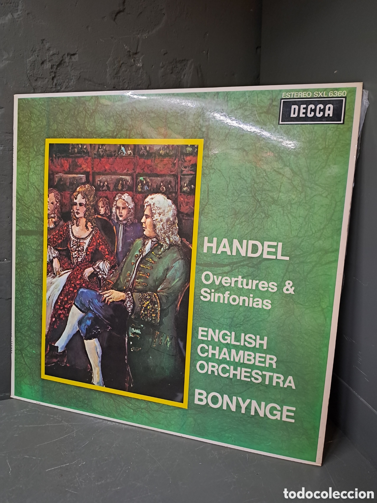 Discos de vinilo: Handel. Oberturas y Sinfon&iacute;as - Foto 1