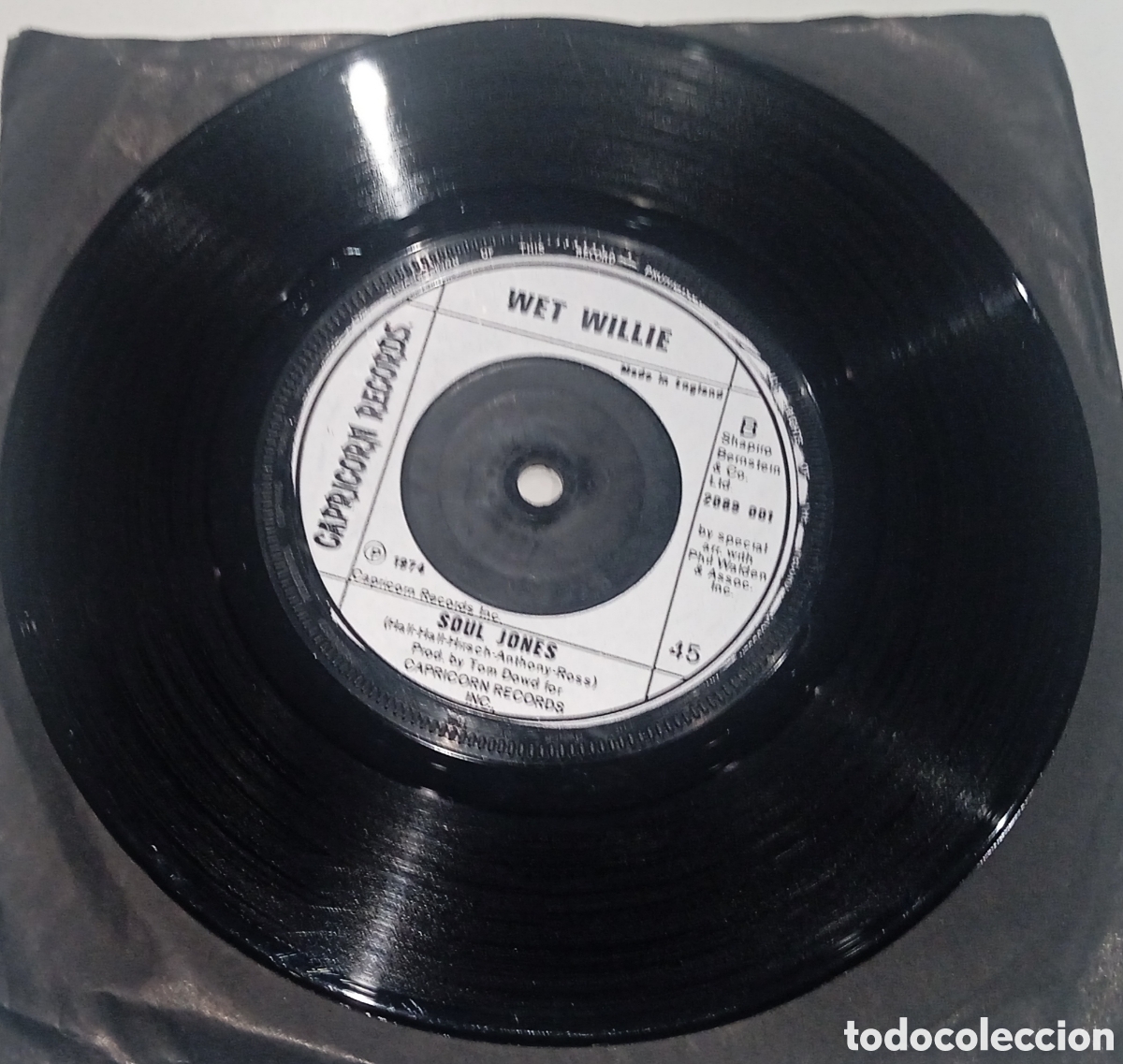 Discos de vinilo: WET WILLIE - Keep on smilin (1974) single - Foto 4