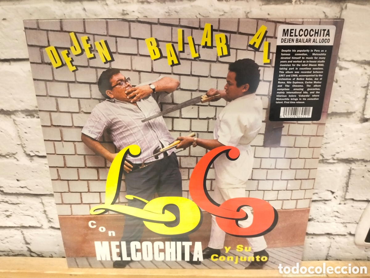 Disques de vinyle: Melcochita Y Su Conjunto&nbsp;&ndash;&nbsp;Dejen Bailar Al Loco. Lp vinilo precintado