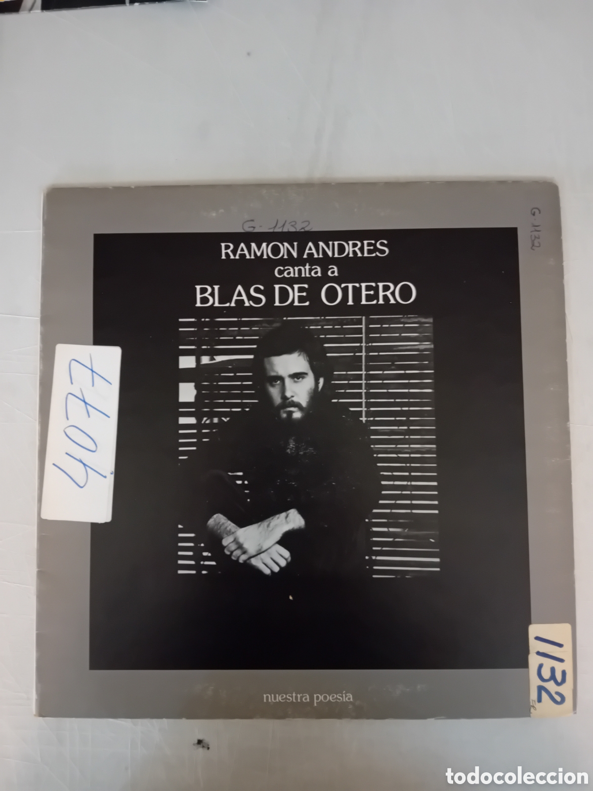 Discos de vinilo: RAMON ANDRES CANTA A BLAS DE OTERO - Foto 1