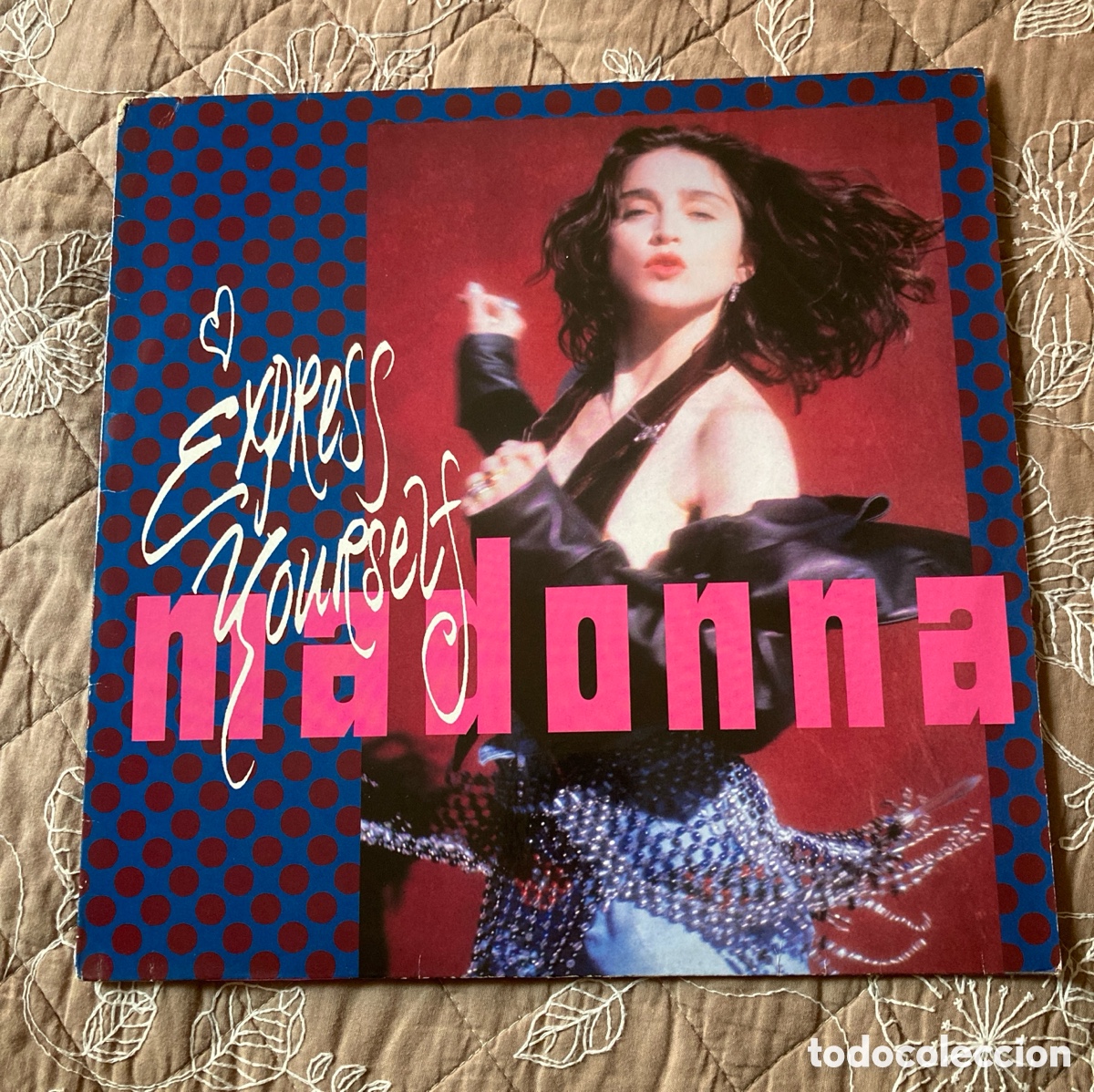 Discos de vinilo: Maxi-Single Madonna Express Yourself - Foto 1