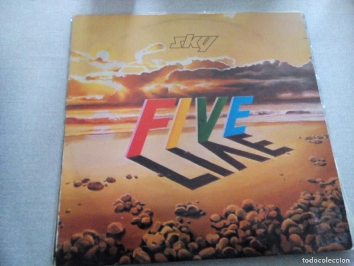 Discos de vinilo: Sky &lrm;&ndash; Sky Five Live 2XLPS GATEFOLD SPAIN - Foto 1