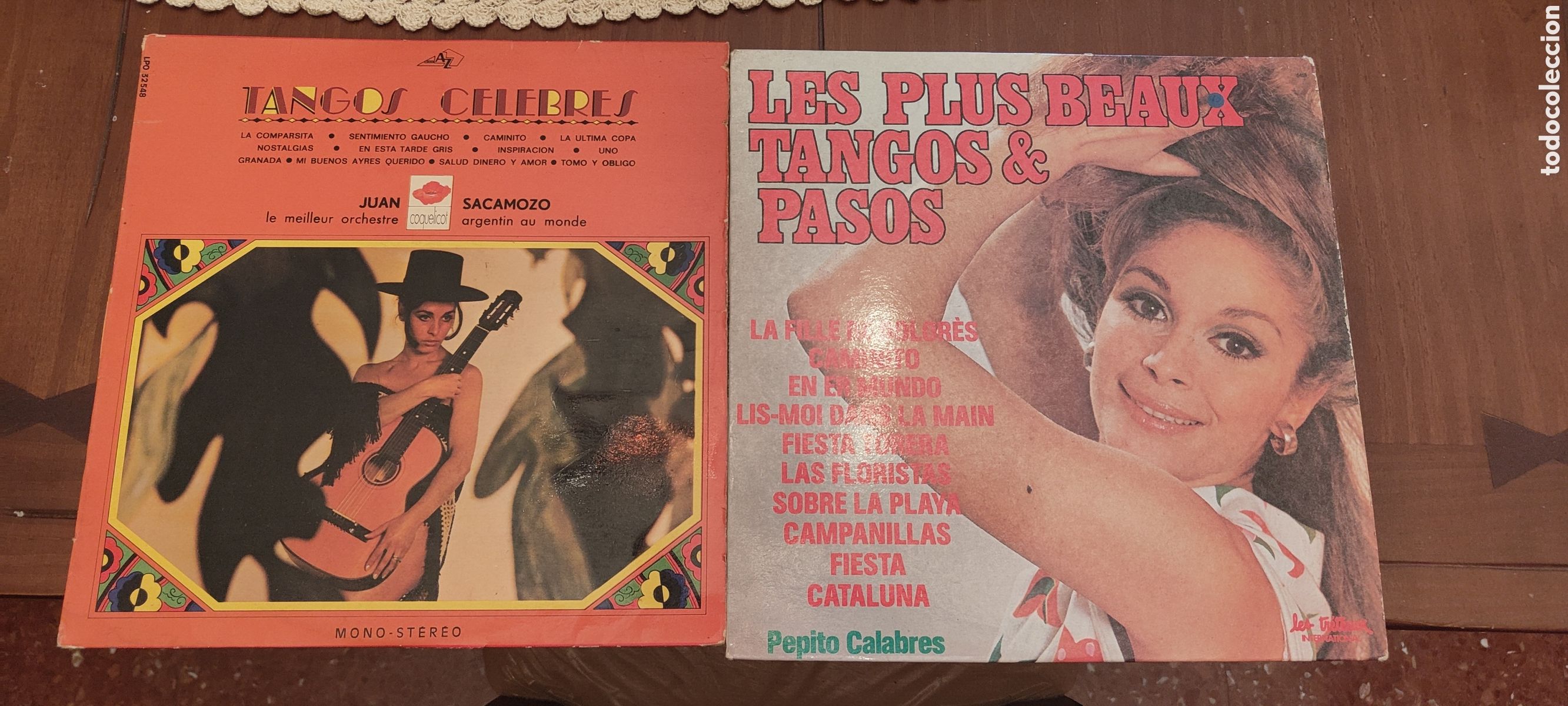 Discos de vinilo: 2 DISCOS VINILO TANGOS Y PASODOBLES - Foto 1