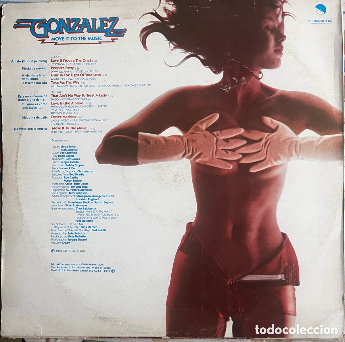 Discos de vinilo: GONZ&Aacute;LEZ Move it to the music - Foto 2