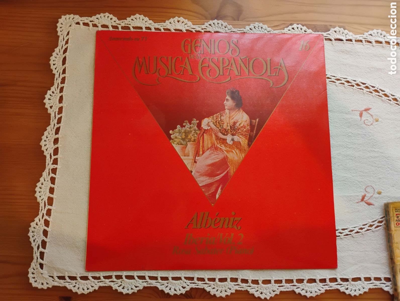 Discos de vinilo: Alb&eacute;niz: Suite Iberia Volumen 2. Rosa Sabater