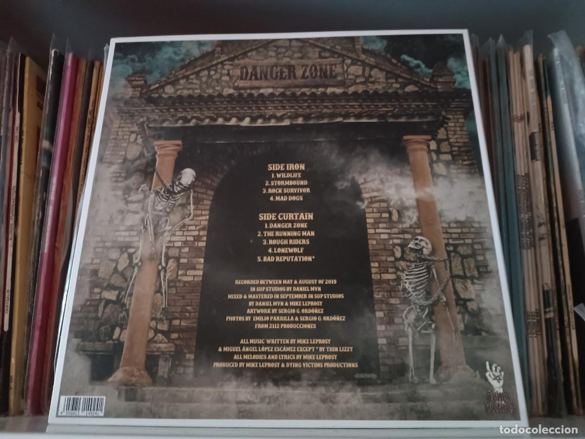 Discos de vinilo: Iron Curtain &lrm;&ndash; Danger Zone - lp Germany 2019 - Foto 2