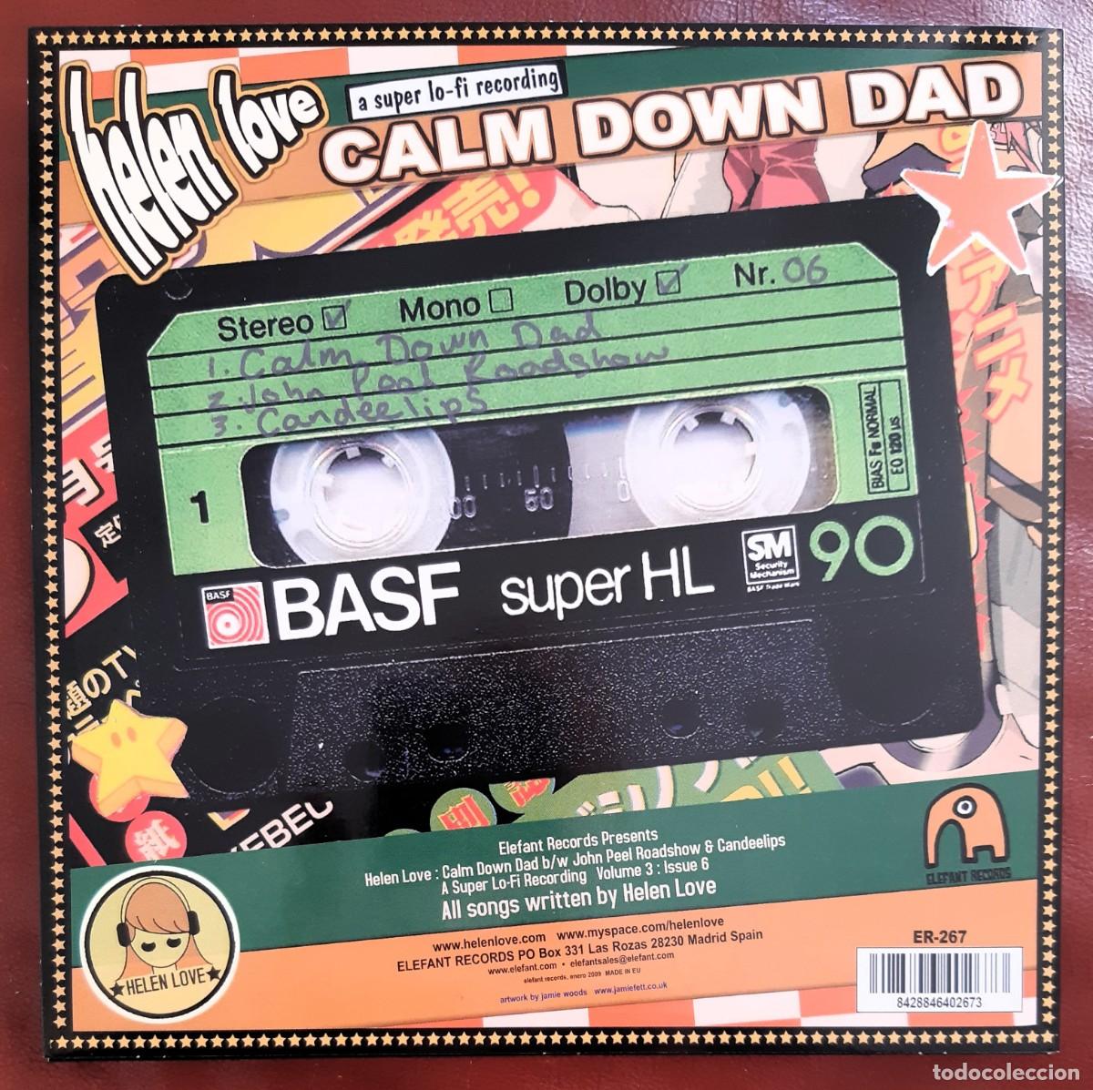 Discos de vinilo: HELEN LOVE - CALM DOWN DAD 7&rdquo; - Foto 2