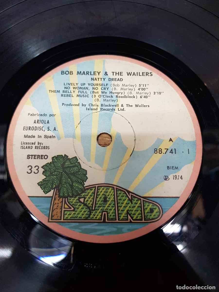 Discos de vinilo: BOB MARLEY & THE WAILERS NATTY DREAD - Foto 3