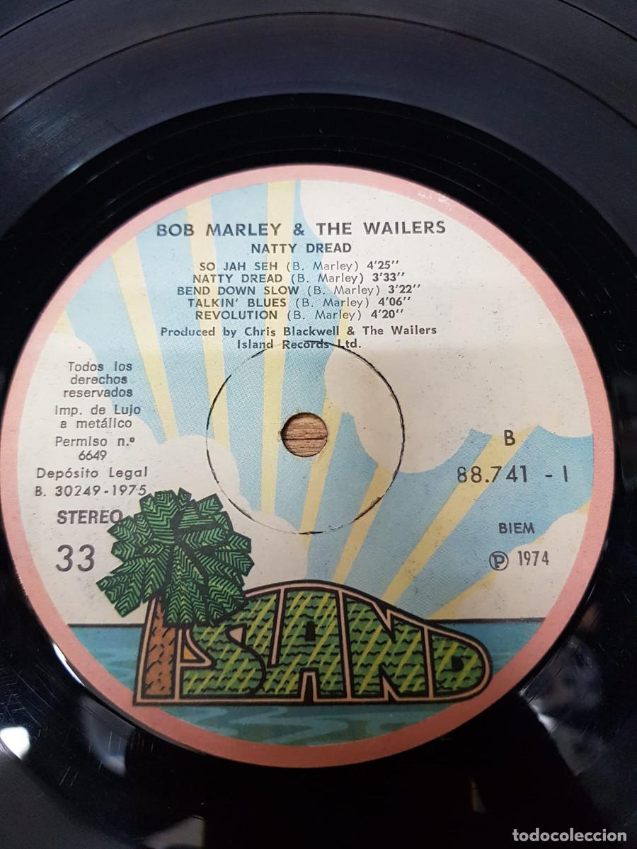 Discos de vinilo: BOB MARLEY & THE WAILERS NATTY DREAD - Foto 4