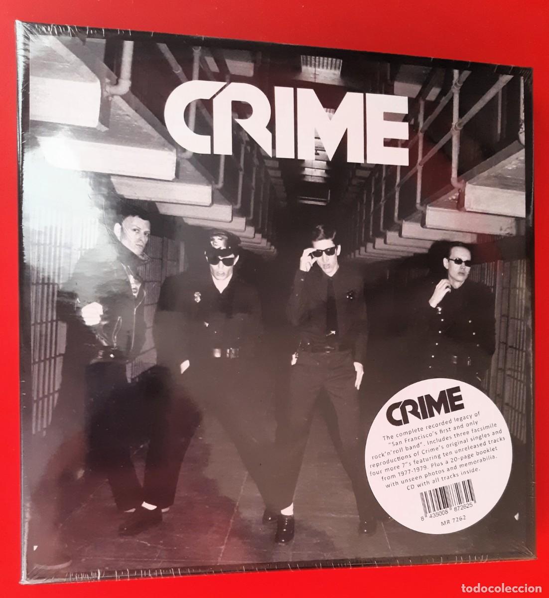 Discos de vinilo: CRIME - CRIME (7 x 7&rdquo;) - Foto 1