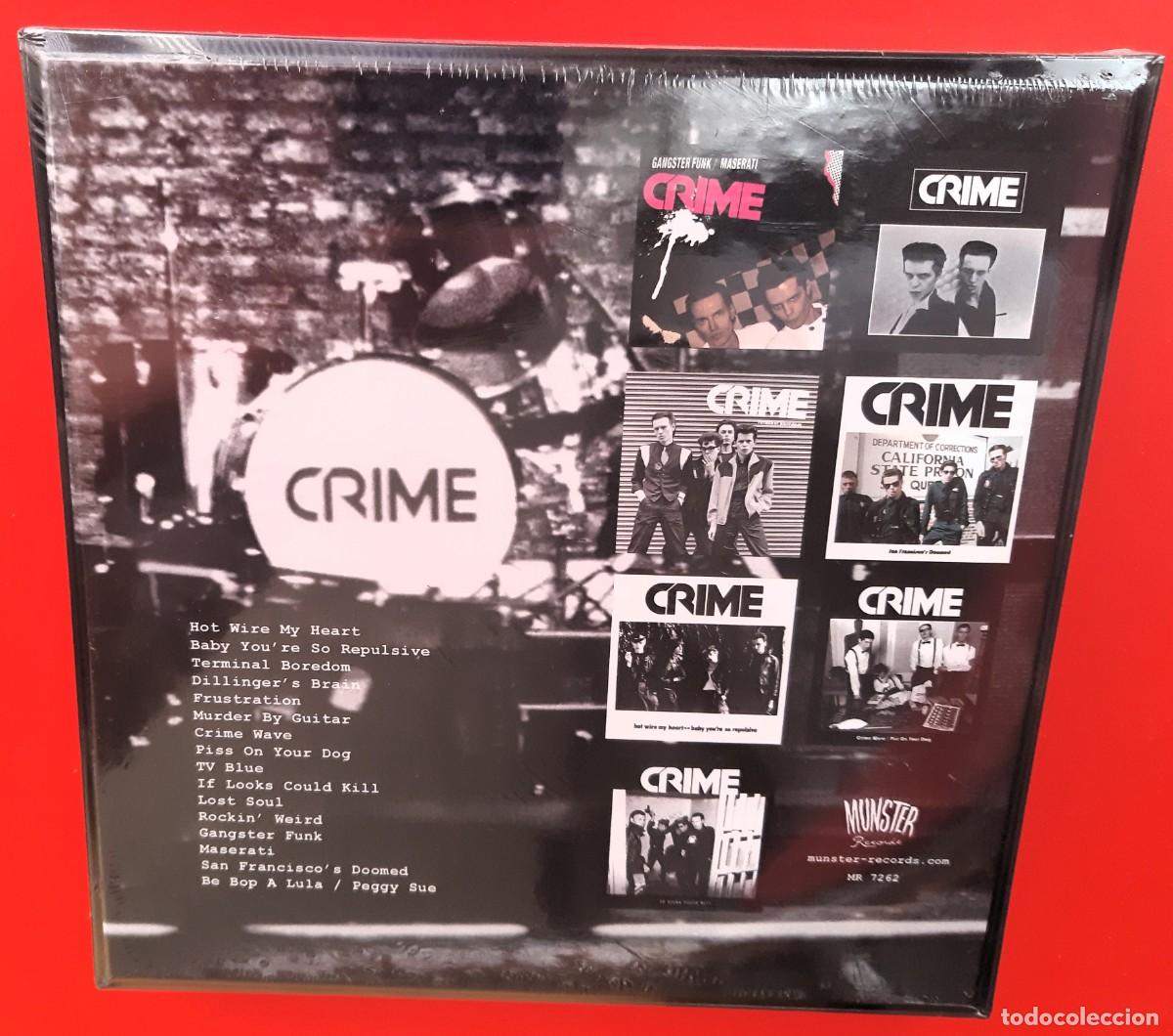 Discos de vinilo: CRIME - CRIME (7 x 7&rdquo;) - Foto 2