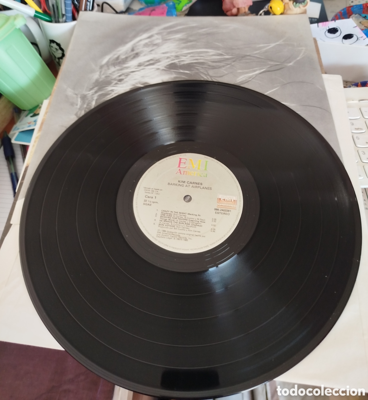 Discos de vinilo: Kim Carnes &lrm;&ndash; Barking At Airplanes - Foto 2