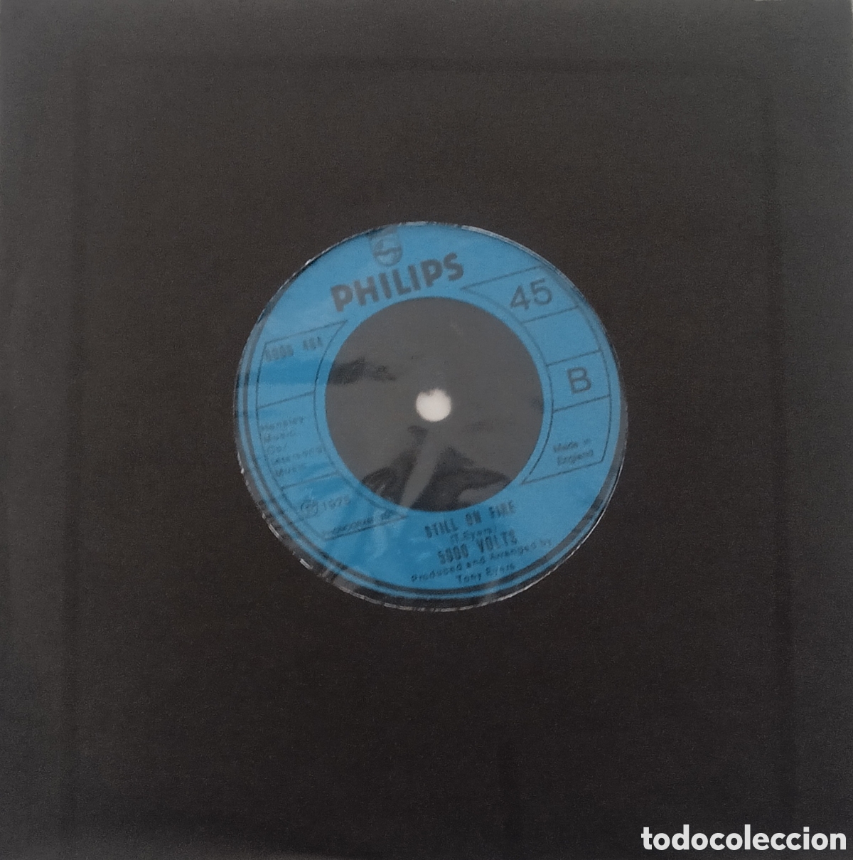 Discos de vinilo: 5000 VOLTS - Im on fire (1975) single - Foto 5