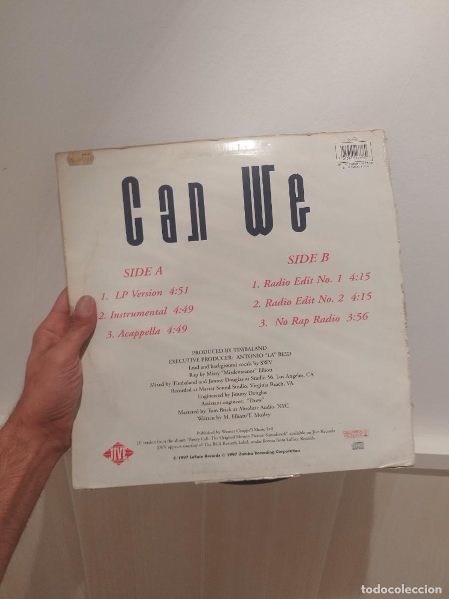 Discos de vinilo: SWV &ndash; Can We vinilo Maxi single. - Foto 5