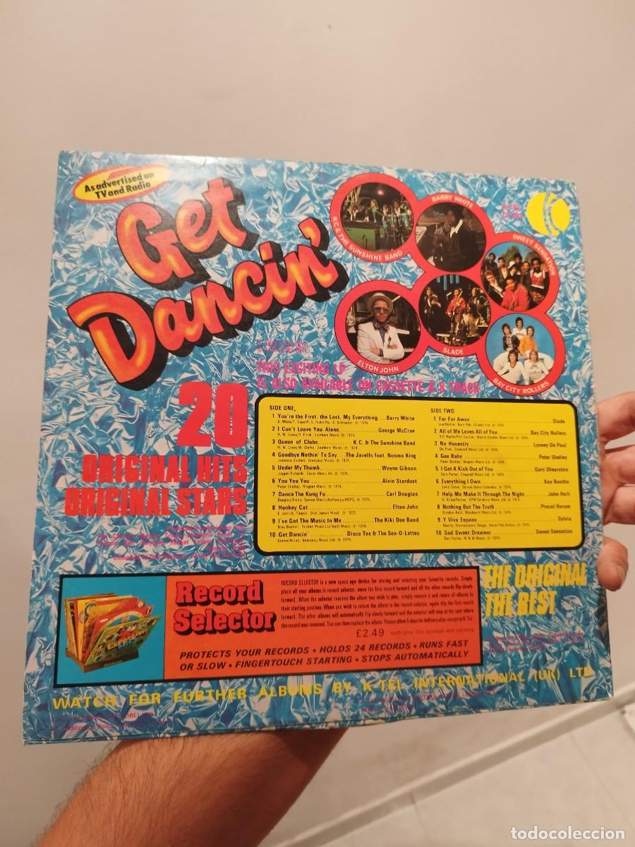 Discos de vinilo: Various &ndash; Get Dancin. Vinilo compilaci&oacute;n. - Foto 3