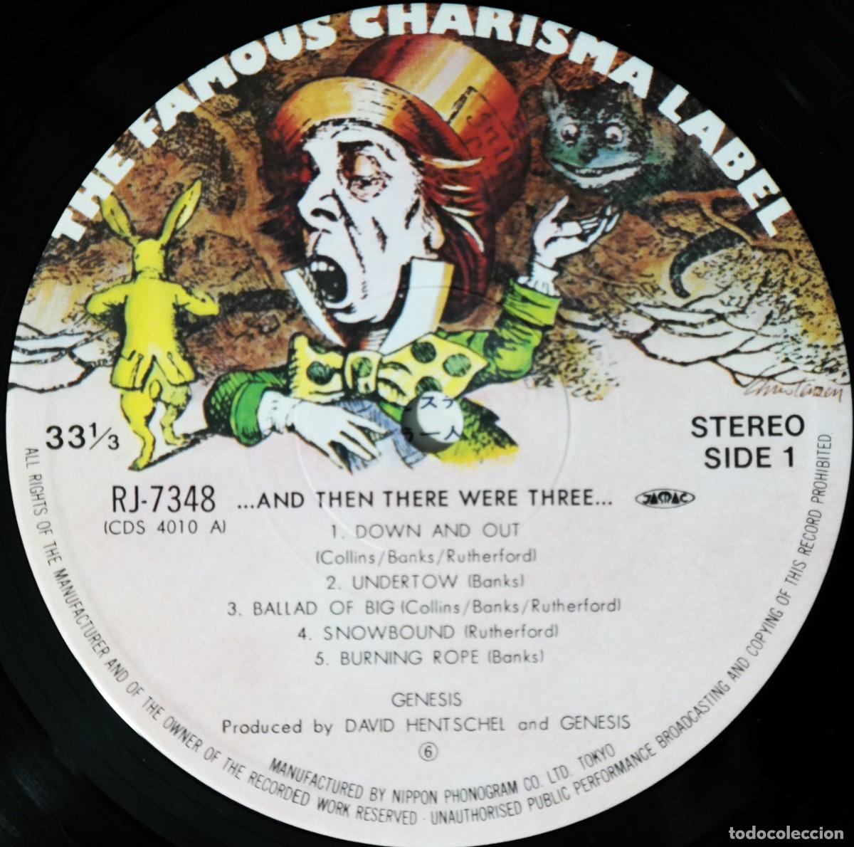 Discos de vinilo: Genesis - And Then There Were Three.. / First Japan Release - Foto 4