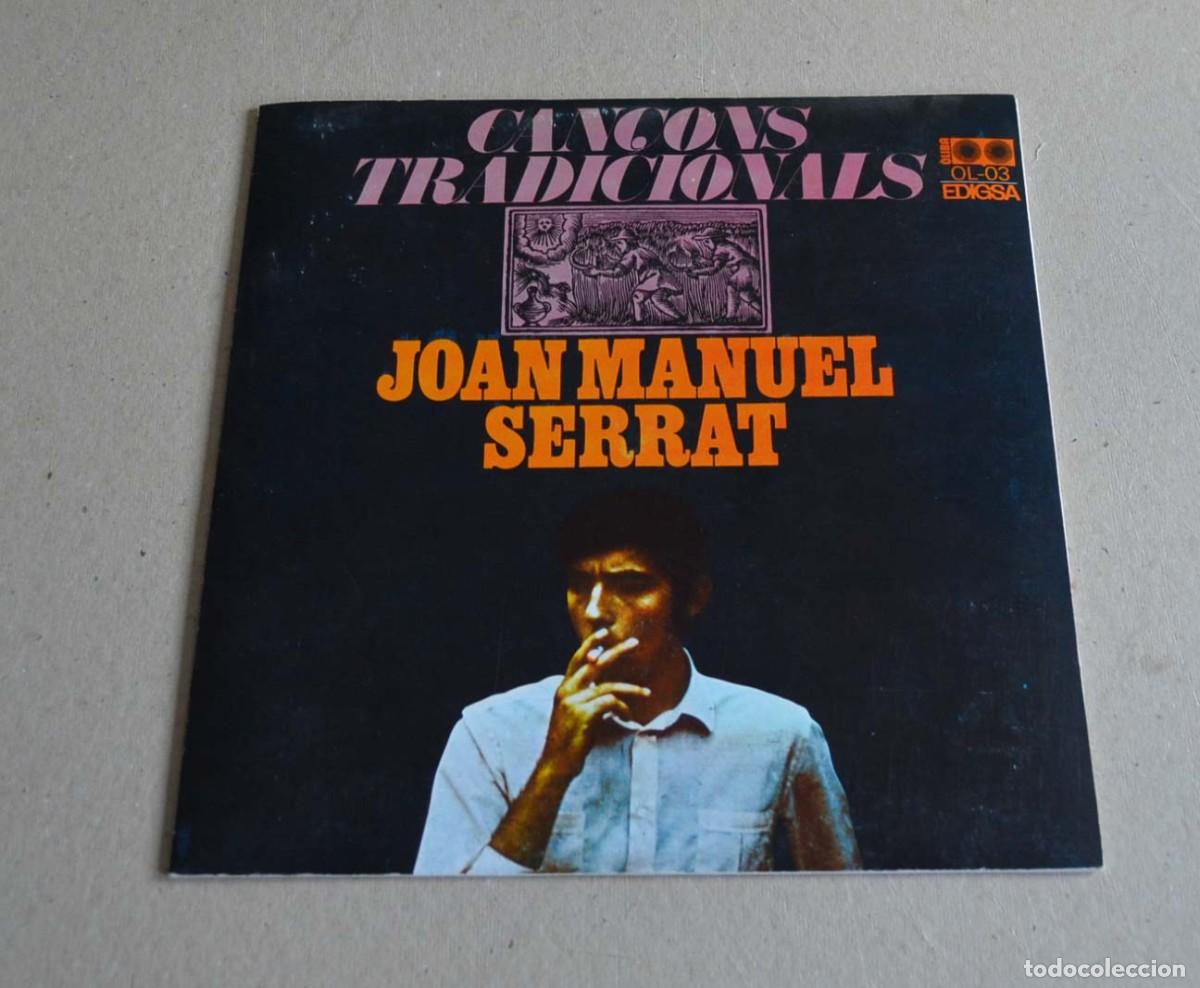 Discos de vinilo: JOAN MANUEL SERRAT - CAN&Ccedil;ONS TRADICIONALS - Foto 1