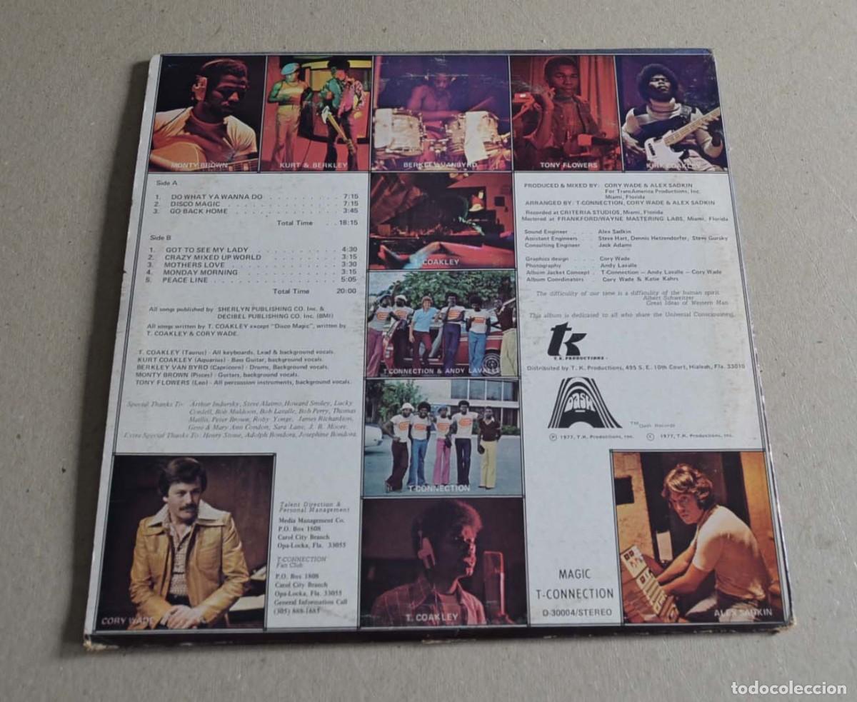 Discos de vinilo: T-CONNECTION - MAGIC (ed. USA) - Foto 2