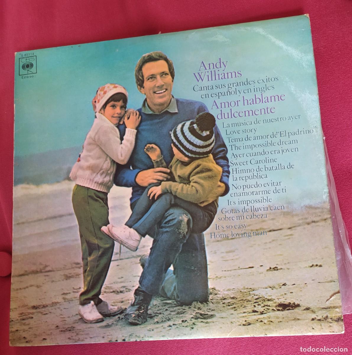 Discos de vinilo: Andy Williams grandes exitos vinilo - Foto 1