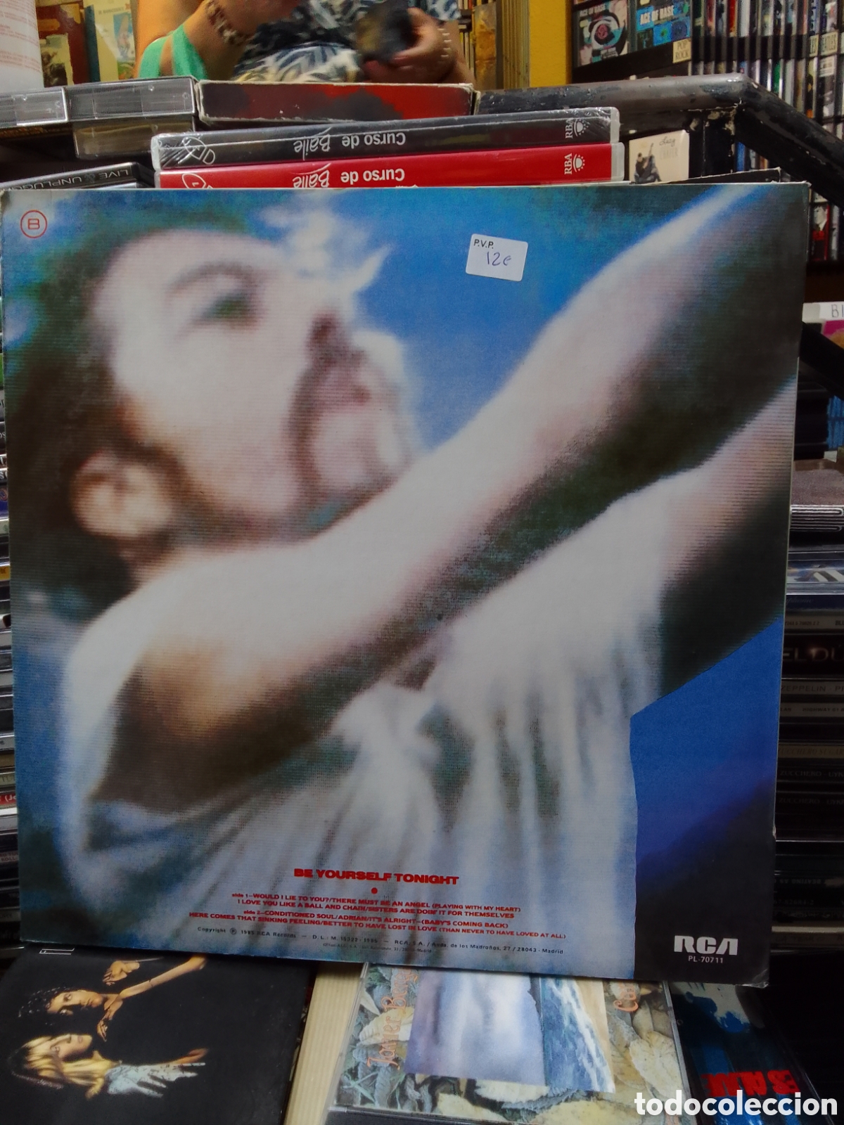 Discos de vinilo: Eurythmics be yourself tonight - Foto 2