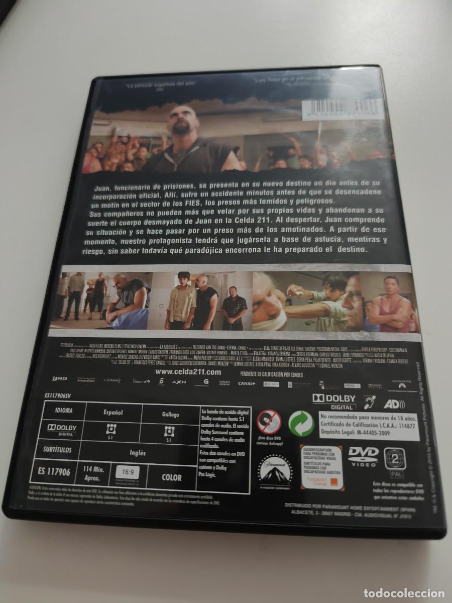 Discos de vinilo: DVD - CELDA 211 - LUIS TOSAR - LEER CONDICIONES DE VENTA - Foto 2