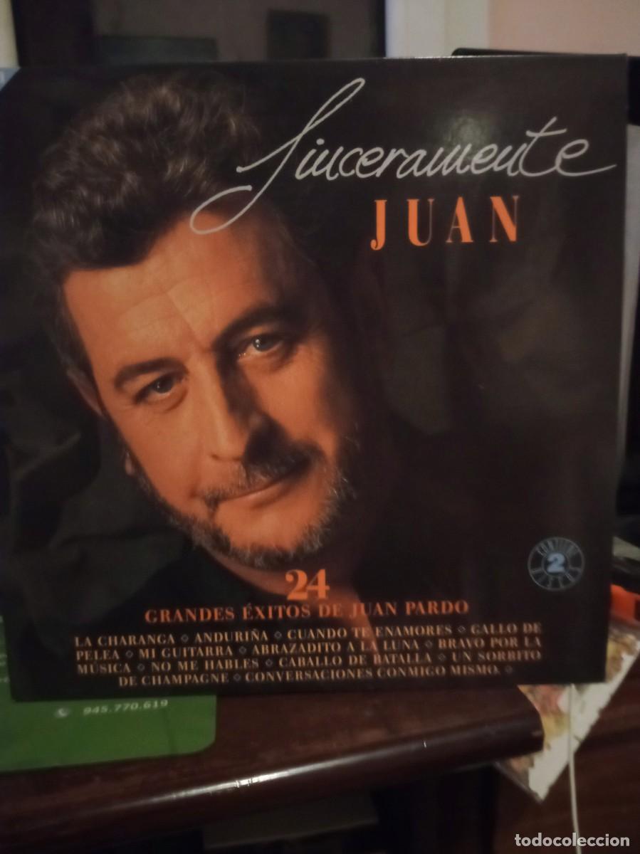 Discos de vinilo: Sinceramente Juan. 24 grandes &eacute;xitos - Foto 1